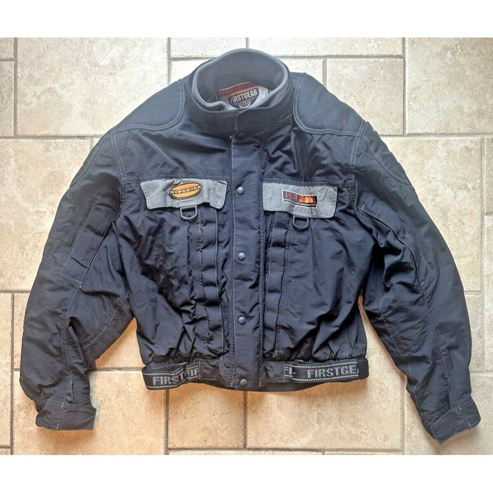 FirstGear Motorcycle Jacket Boys Large with‎ liners  HYPER-TEX Nylon